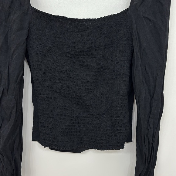 Reformation Black Long Sleeve Yop - Picture 8 of 9